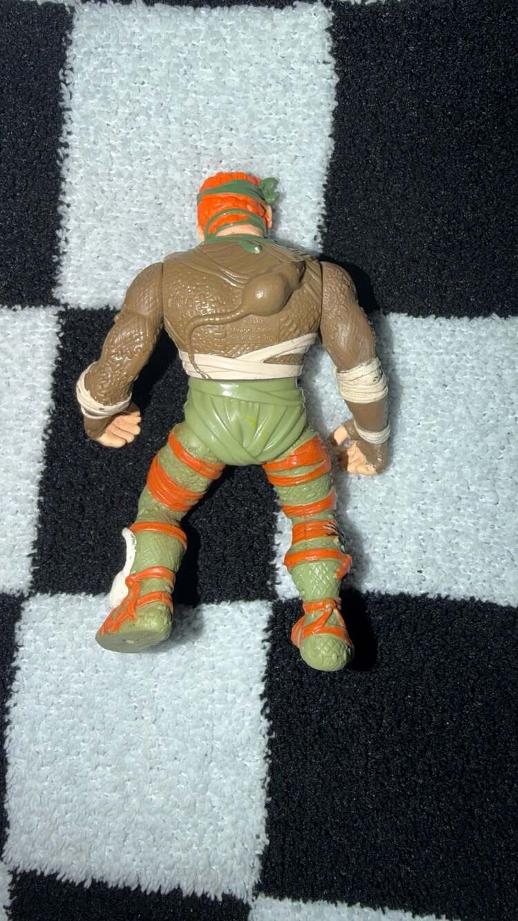 Vintage 1989 TMNT Rat King Action Figure Loose Incomplete - Picture 2 of 2